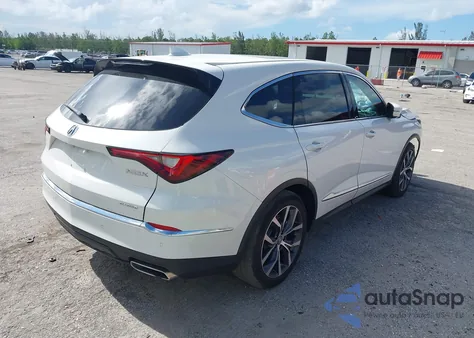 2022 Acura Mdx Technology Package z USA, uszkodzony, nr VIN 5J8YE1H4XNL009605